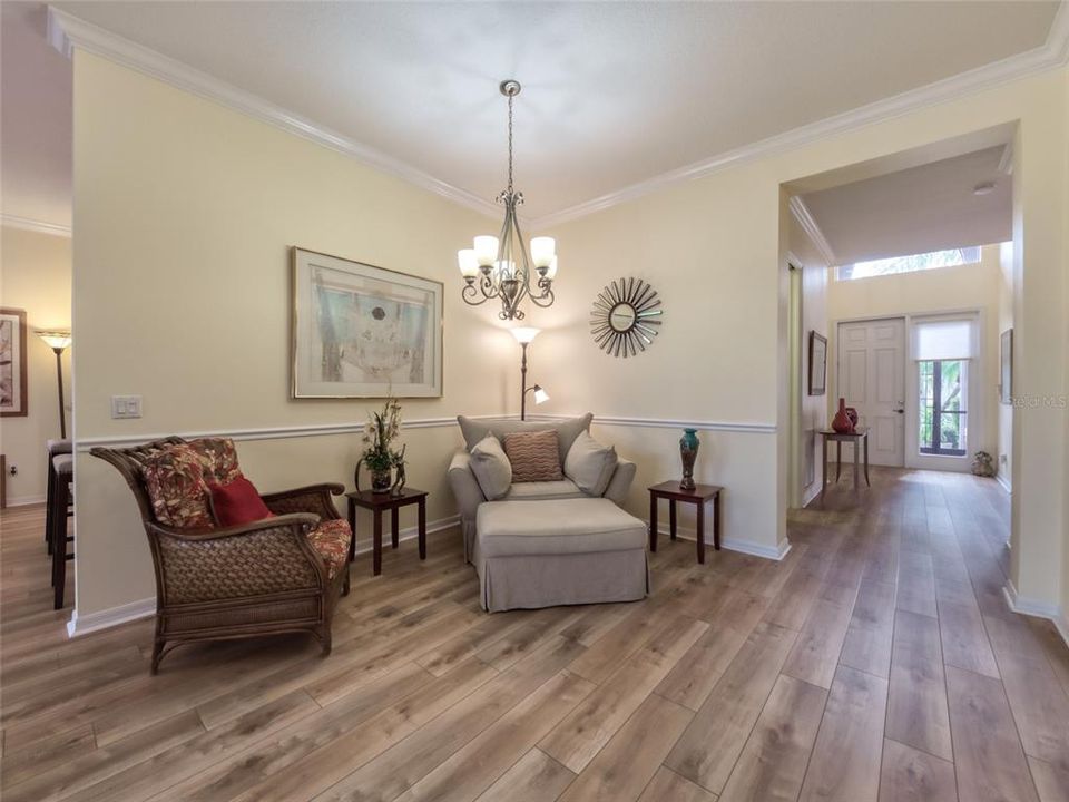 Dining Room or Flexible Space for Reading or Conversation Area