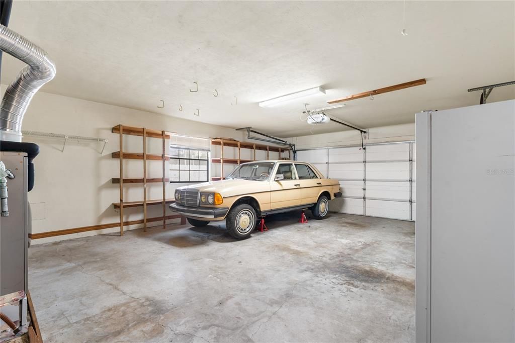 Over-sized 2 Car Garage