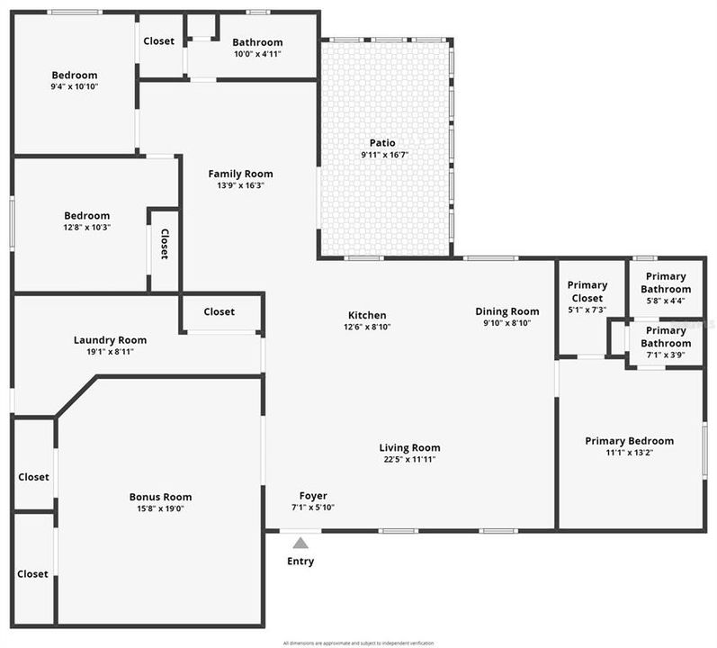 На продажу: $425,000 (3 спален, 2 ванн, 1762 Квадратных фут)