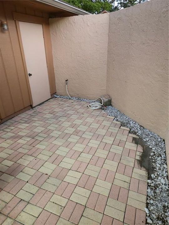 Aerial view of private area of the master bedroom.