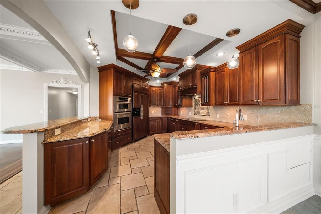 Kitchen view from Dining Room