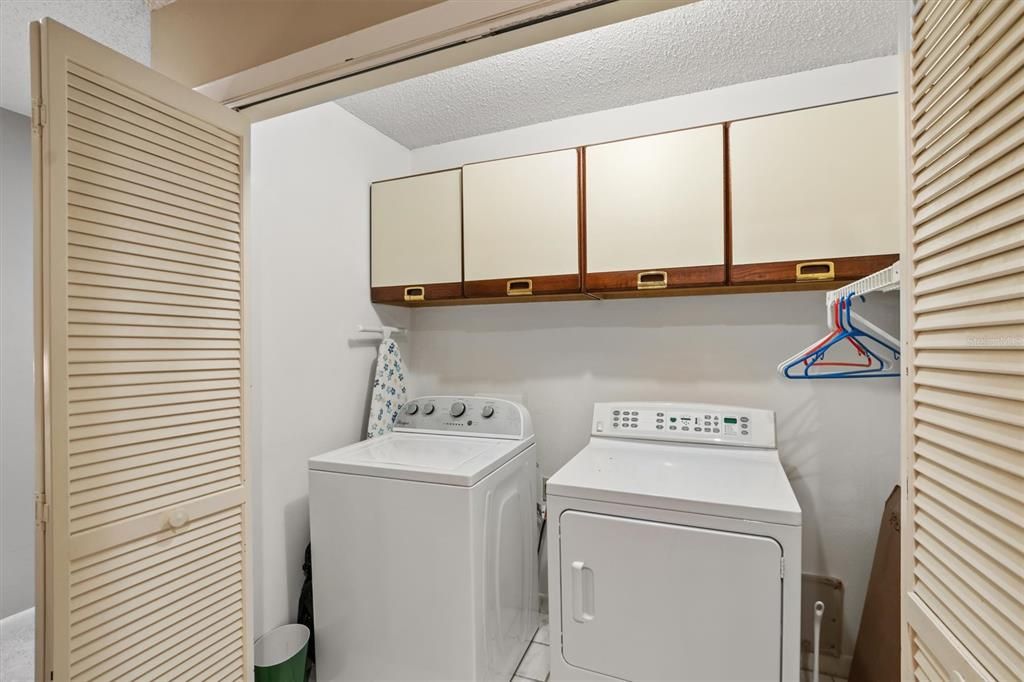 Laundry closet