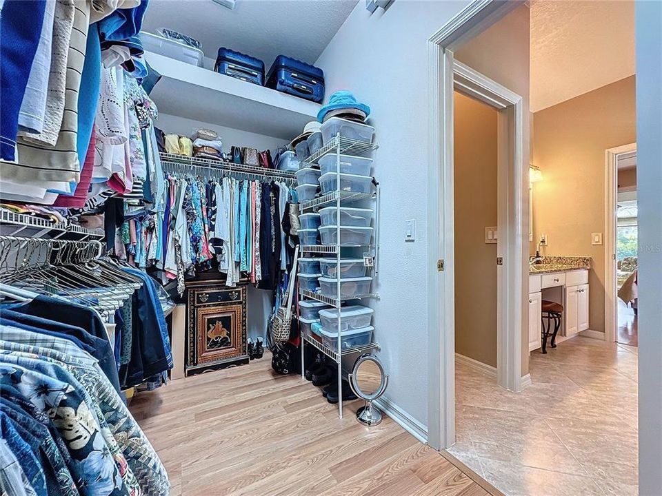 Walk in closet