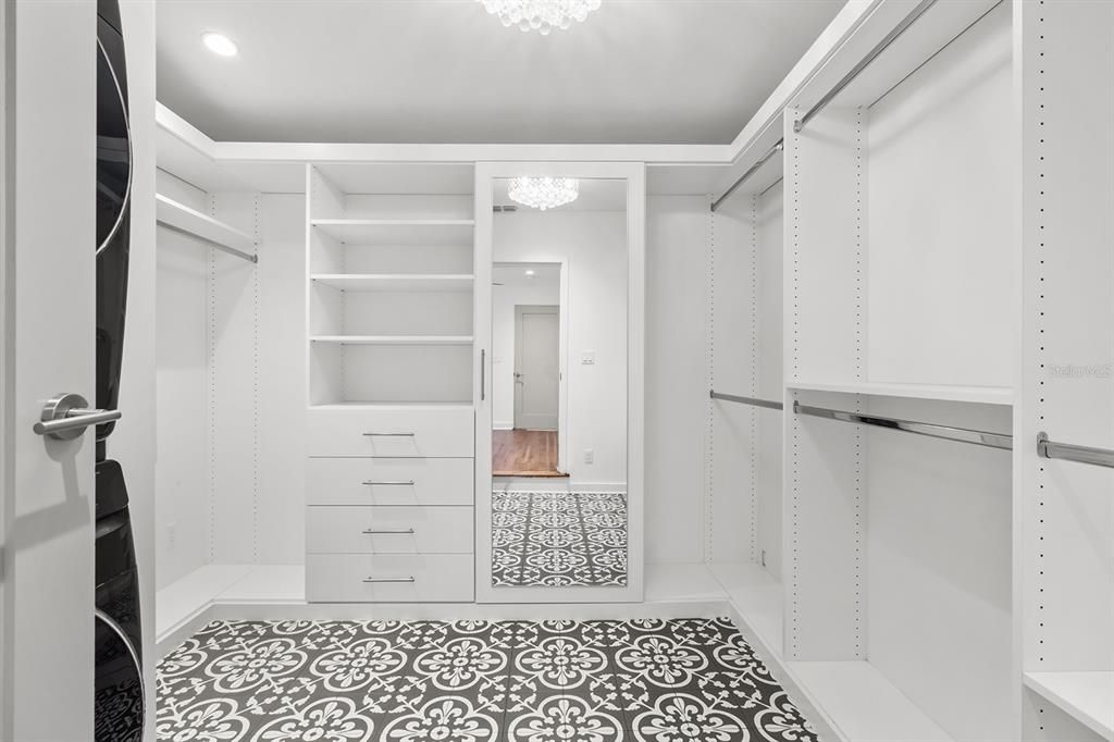 Primary Walk-in Closet