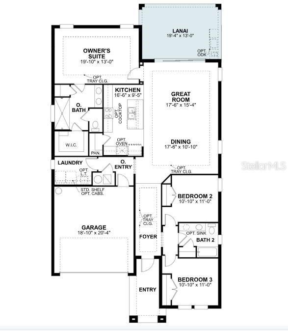 Floorplan of home