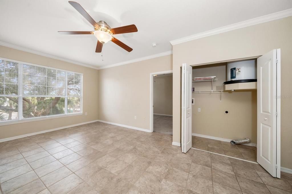 Laundry closet!