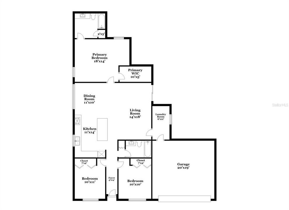 For Rent: $2,345 (3 beds, 2 baths, 1469 Square Feet)