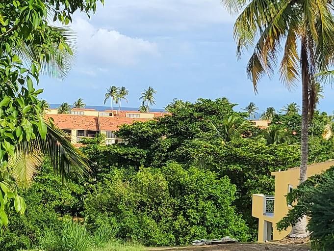 View of the Caribbean Sea and Vieques Island