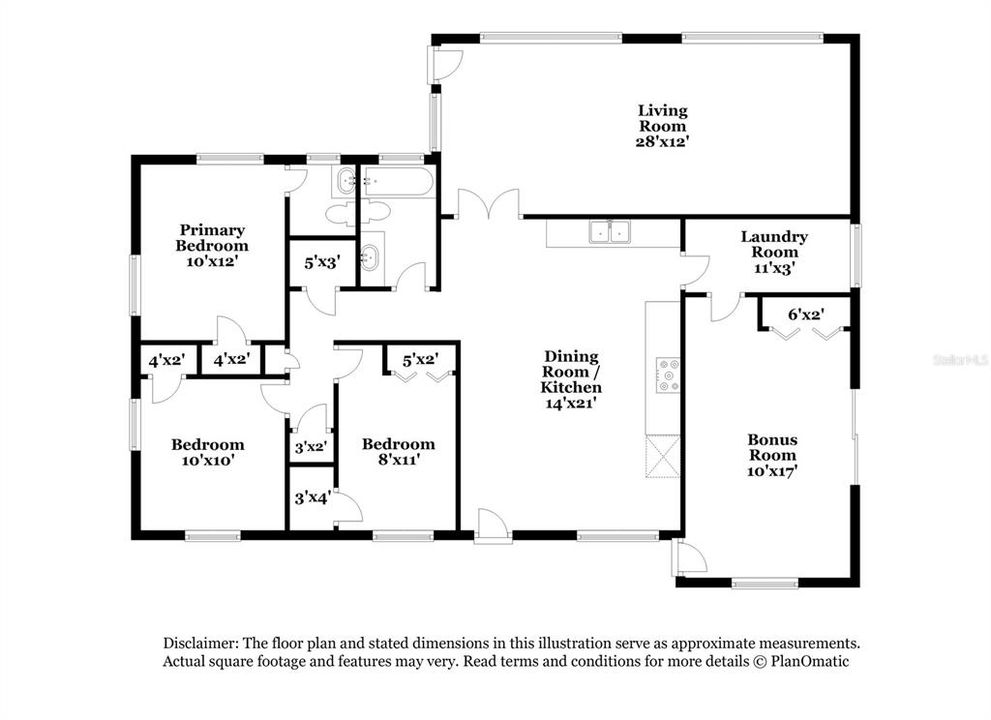 For Rent: $2,010 (3 beds, 1 baths, 1570 Square Feet)