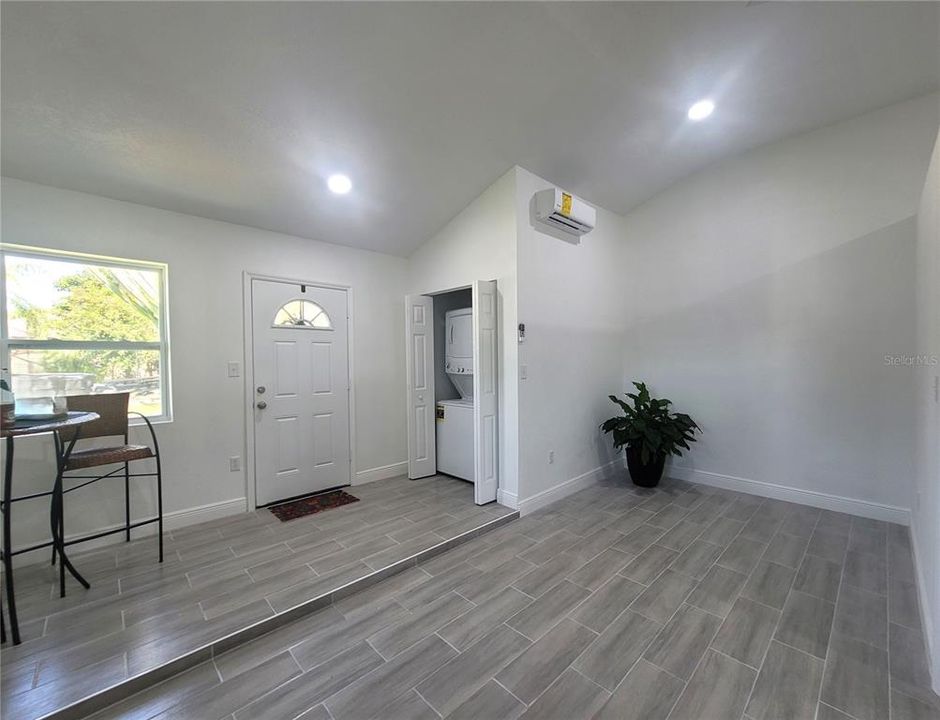 Dining area, Laundry and ample Living Room