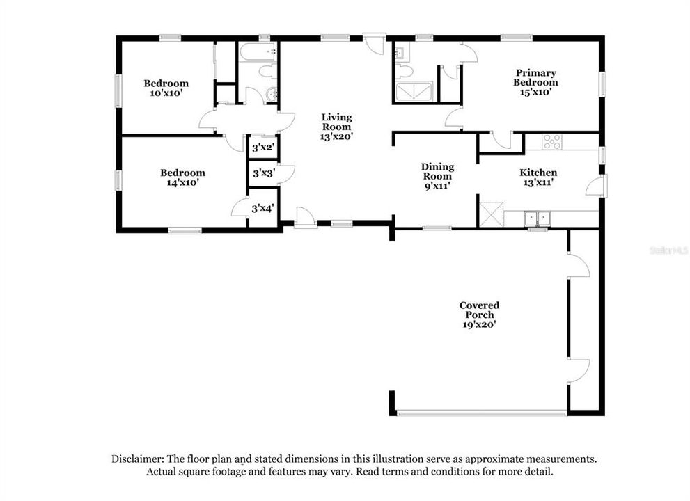 For Rent: $2,470 (3 beds, 2 baths, 1271 Square Feet)