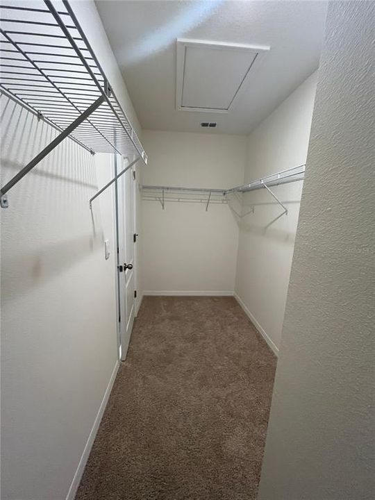 Walk in closet