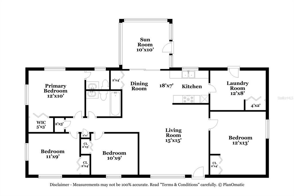 For Rent: $2,145 (4 beds, 2 baths, 1296 Square Feet)