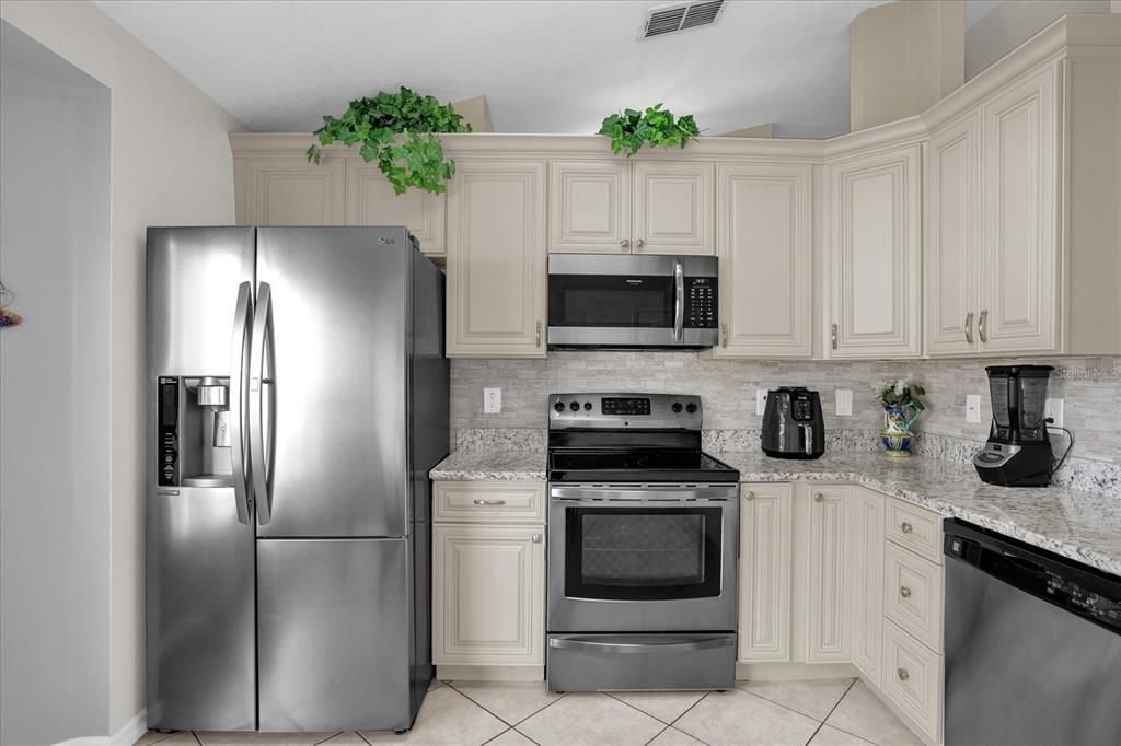 Kitchen with Stainless Steel Appliances