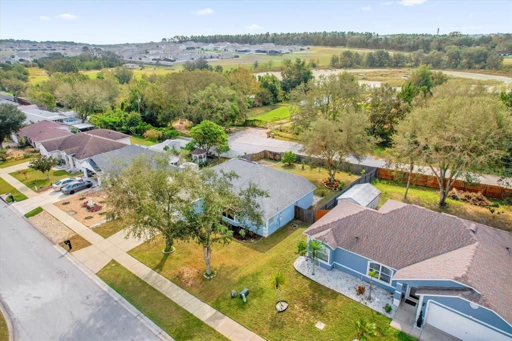 Aerial Street View of the Property