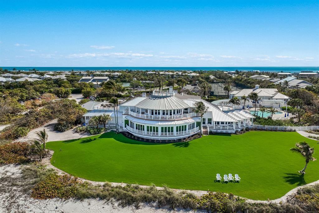 Boca Bay Pass Club: photo taken pre-storm (pictured lawn area is undergoing repair/restoration)