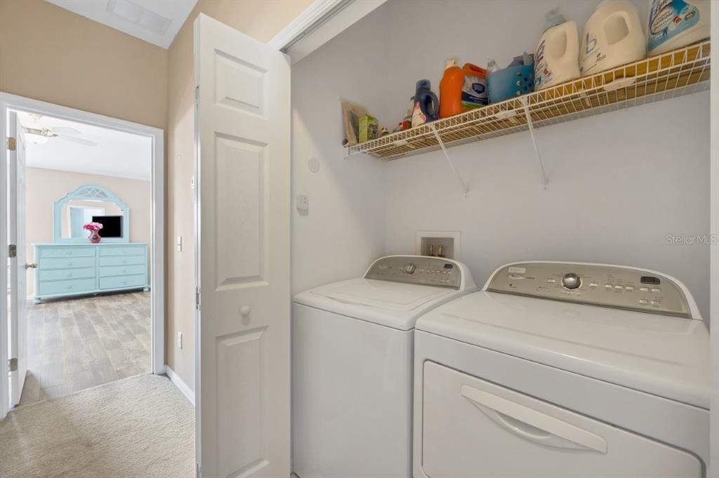 Laundry Closet Upstairs