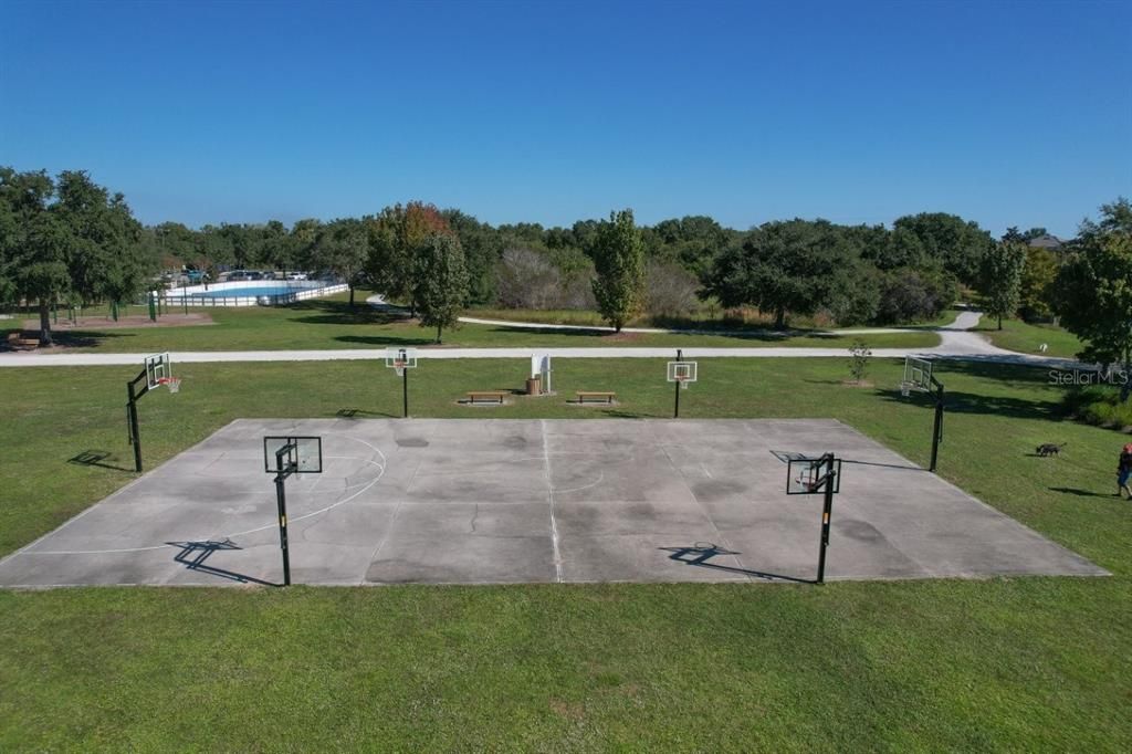 Greenbrook basket ball courts