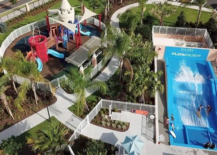 Splashpad and FlowRider