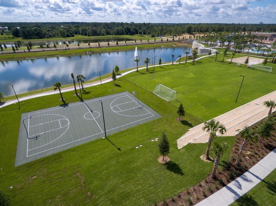 Sports courts