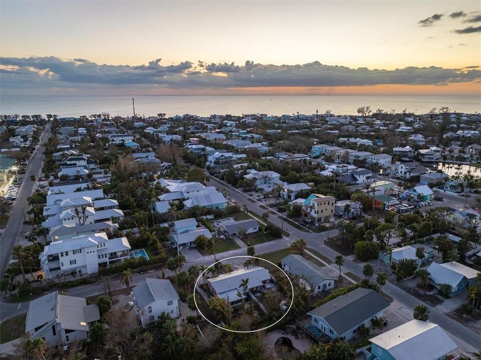 204 Tarpon St - Aerial View of Gulf of Mexico