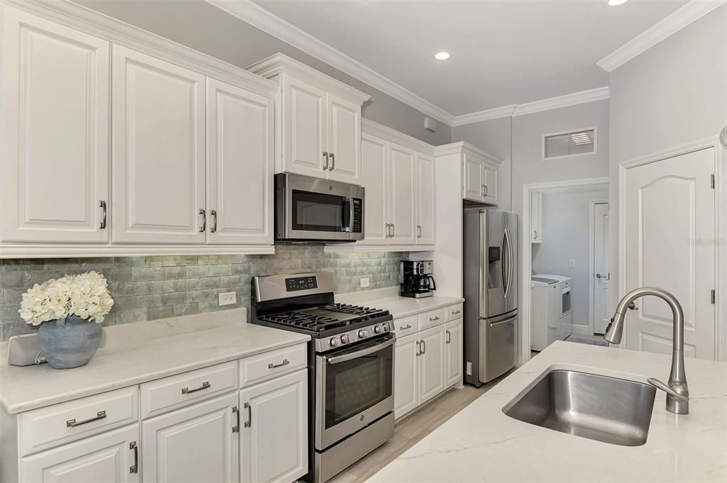 Kitchen w/Natural Gas Stove