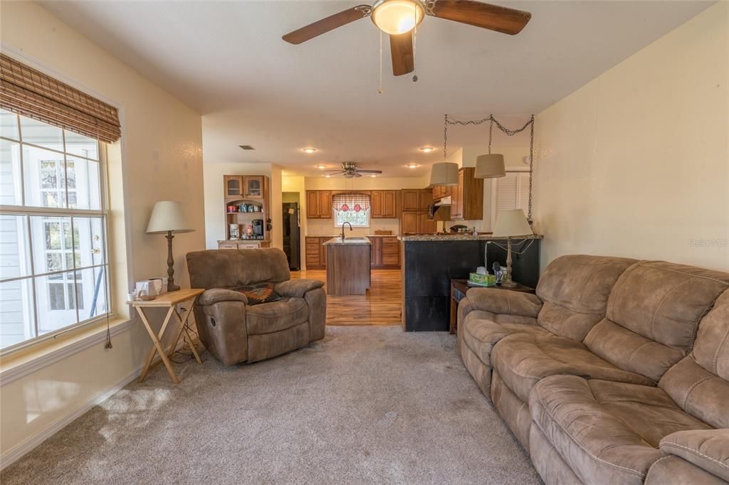 Family Room & Kitchen