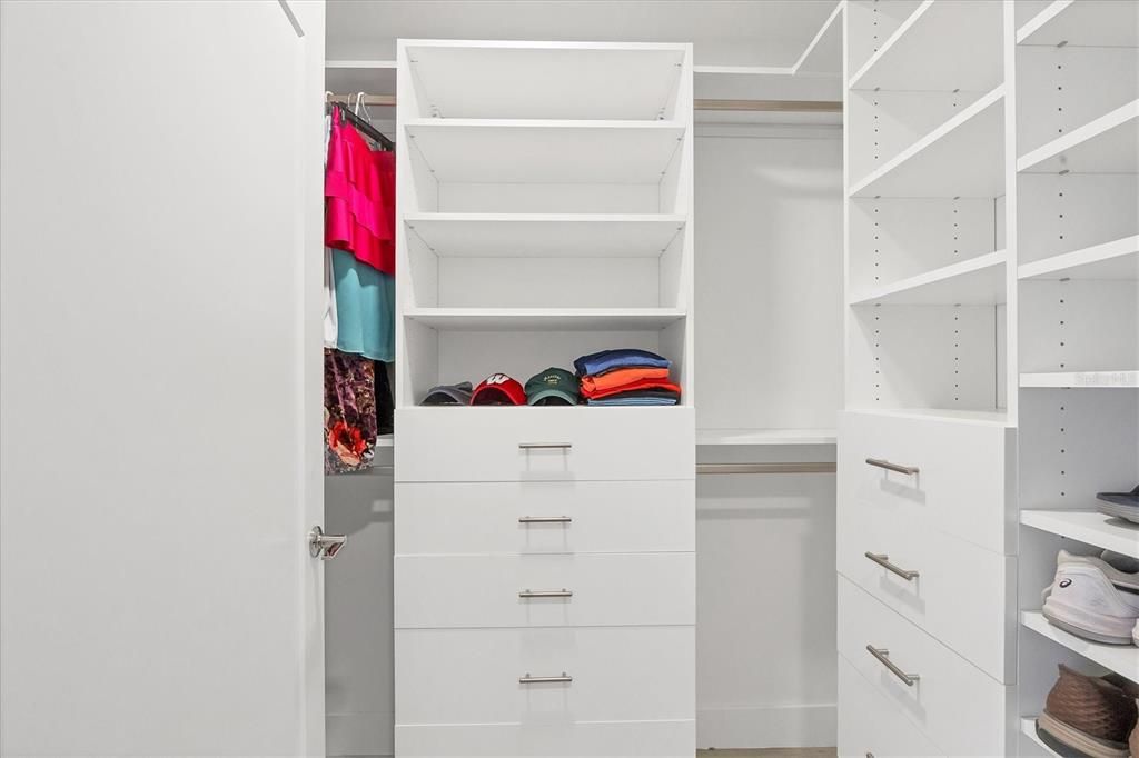 Primary Walk-in Closet