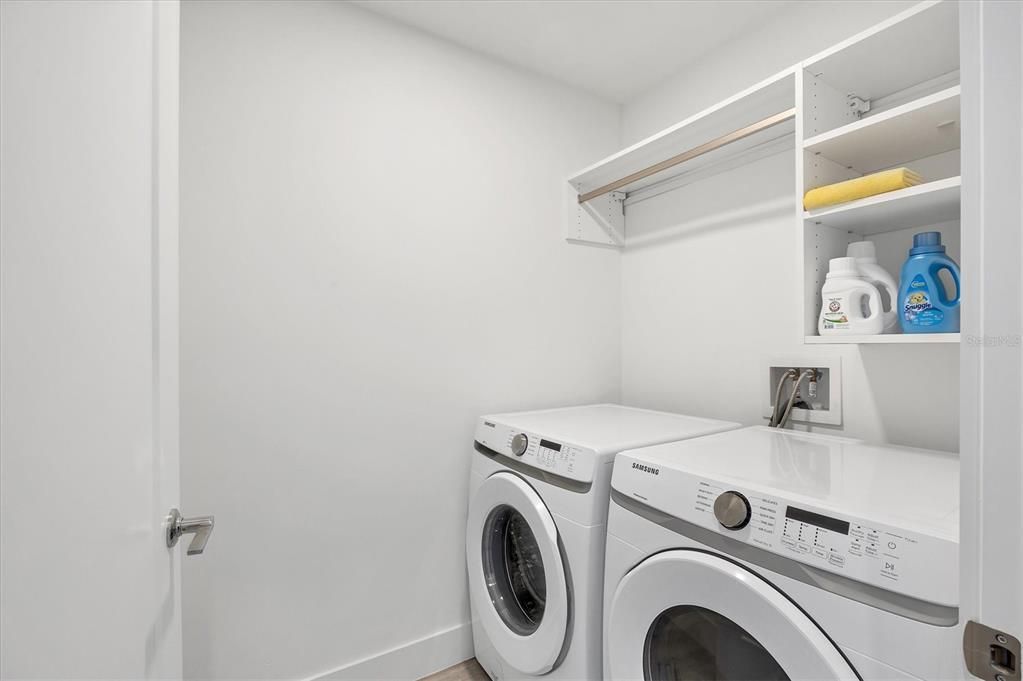 Laundry in unit