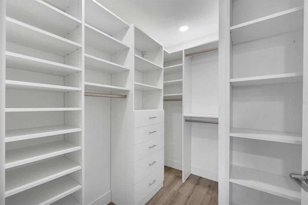 Guest Walk-in Closet