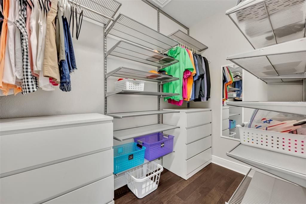 Primary Walk-in Closet