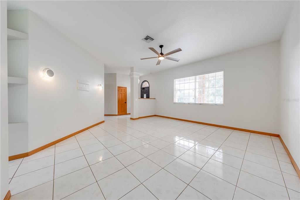 Living Room and Foyer