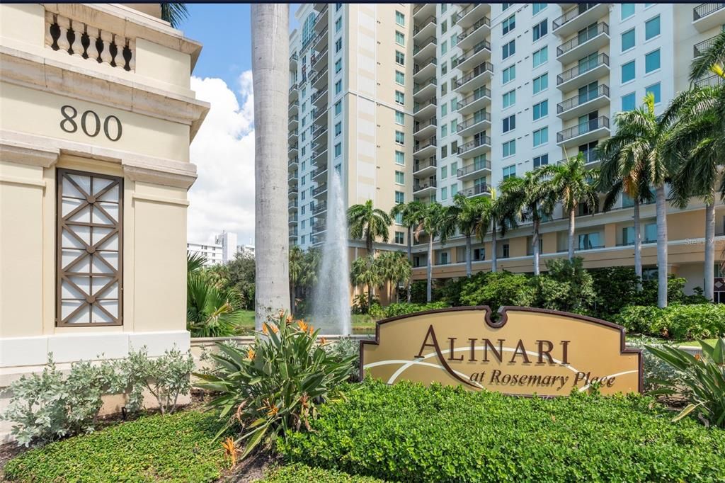 Alinari features luxurious amenities