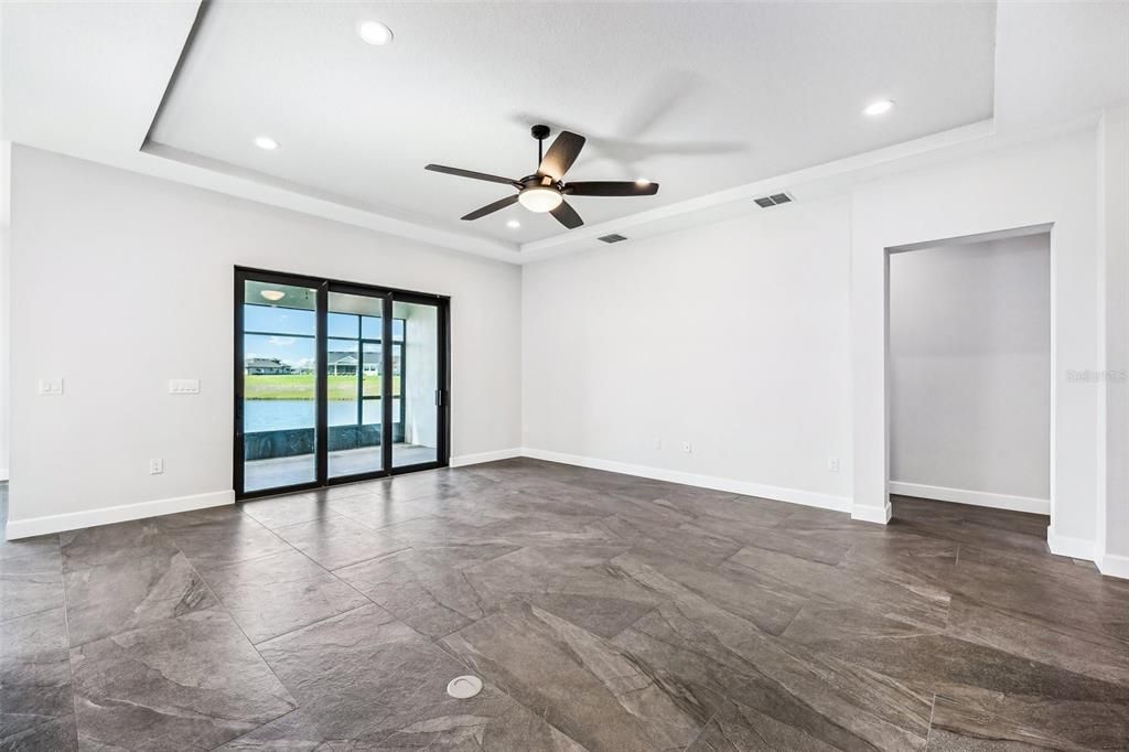 Great Room & Master bedroom Entrance