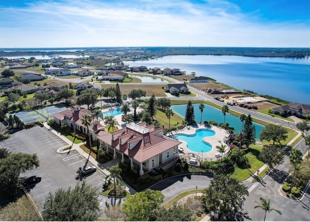 Clubhouse & Lake Van west side