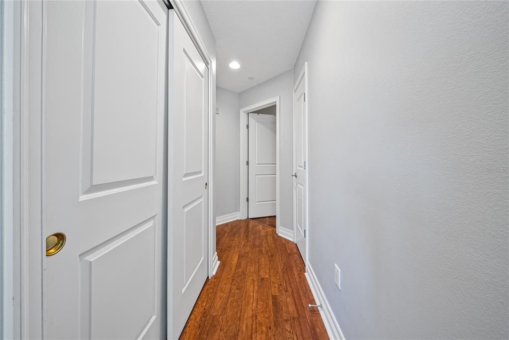 Master bedroom to include a huge walk in closet, second closet and a linen closet!