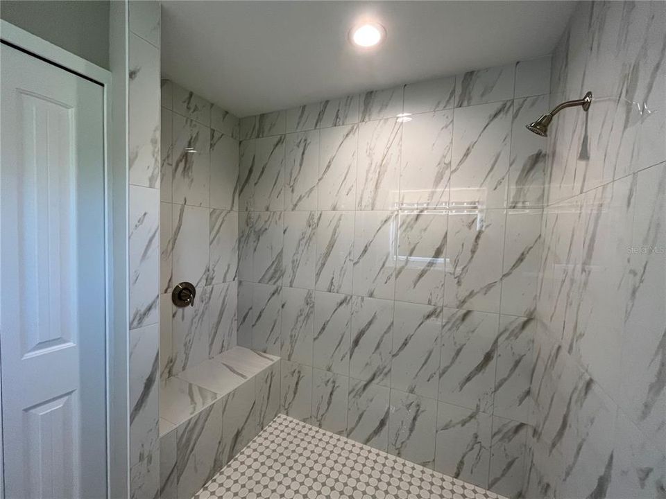 Shower in Master Bathroom