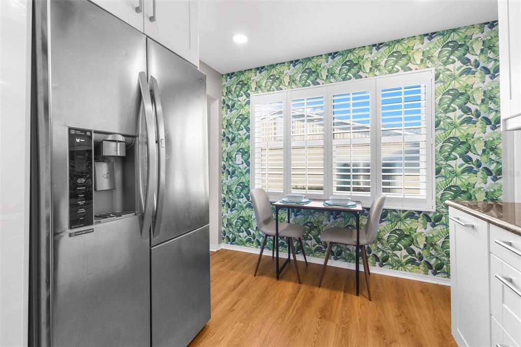 Natural lighting in kitchen