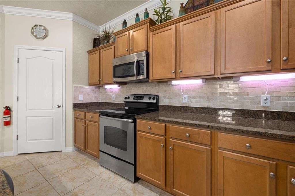 Kitchen with Stainless Steel Appliances