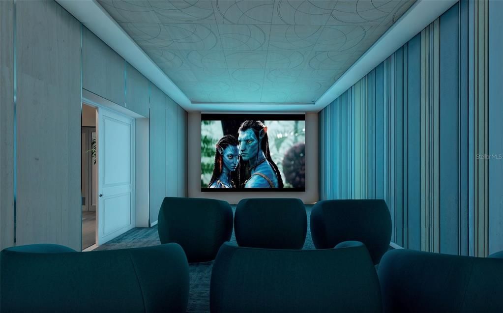 Theater room