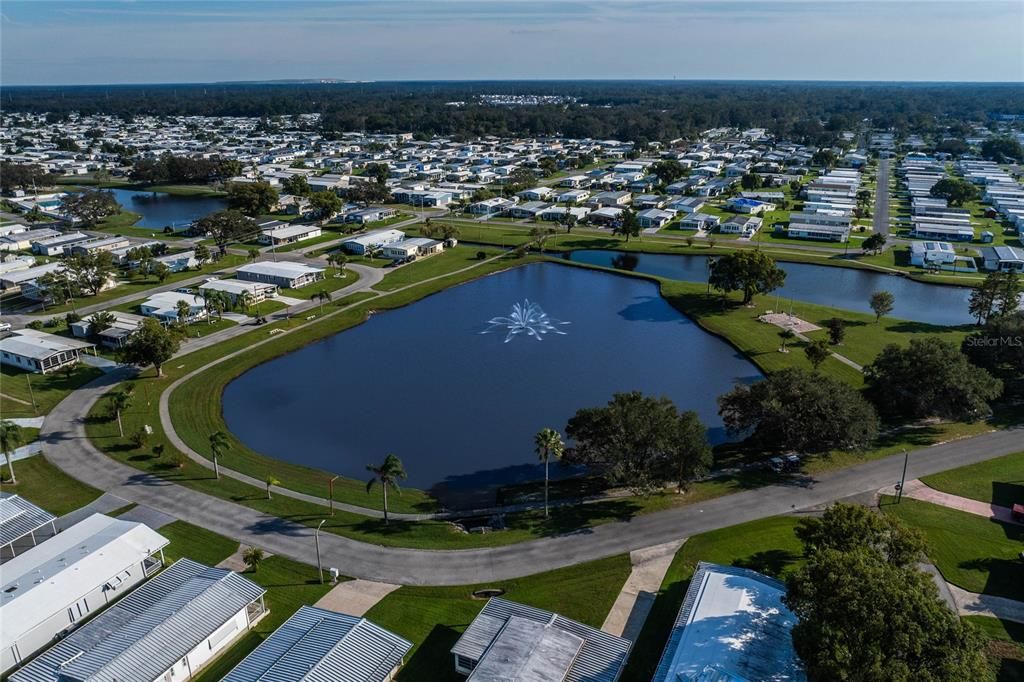 AERIAL VIEW OF PARK