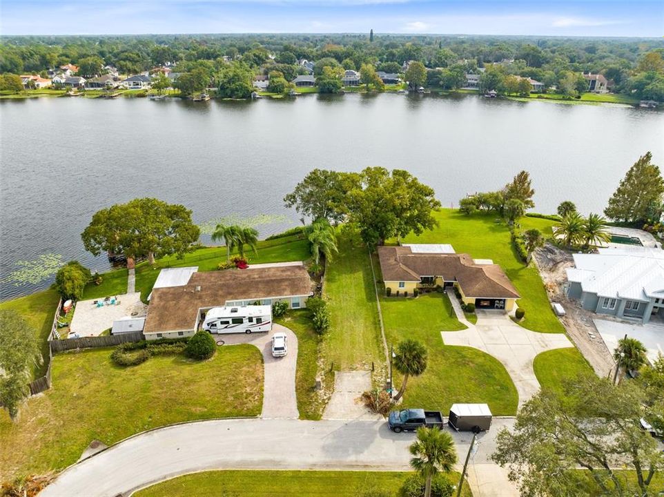 Neighborhood boat ramp.