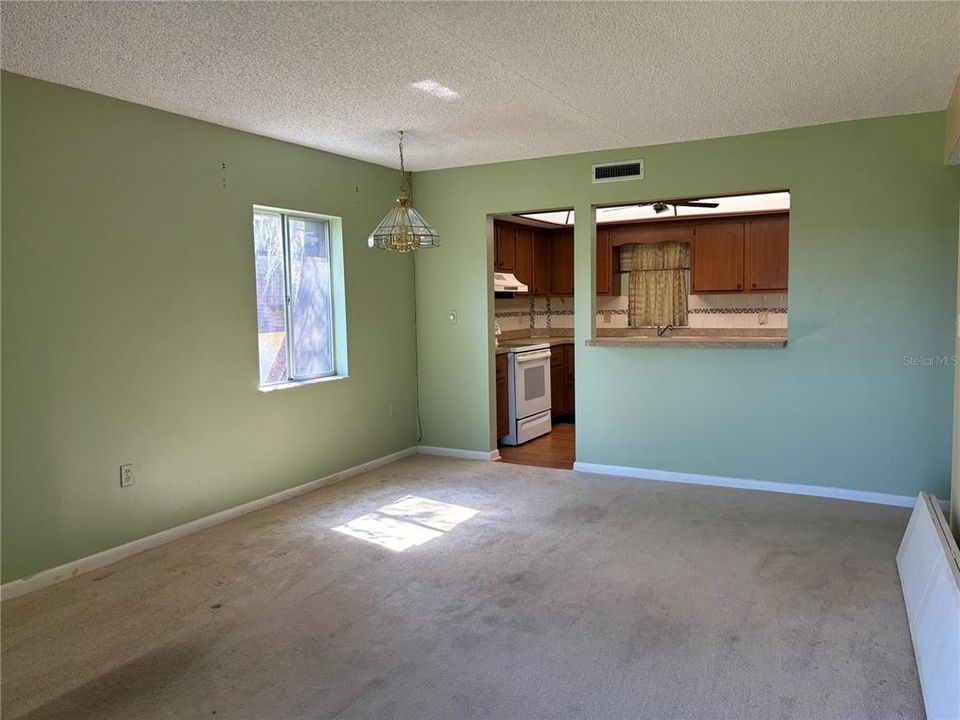 Dining Room with Pass Through from Kitchen