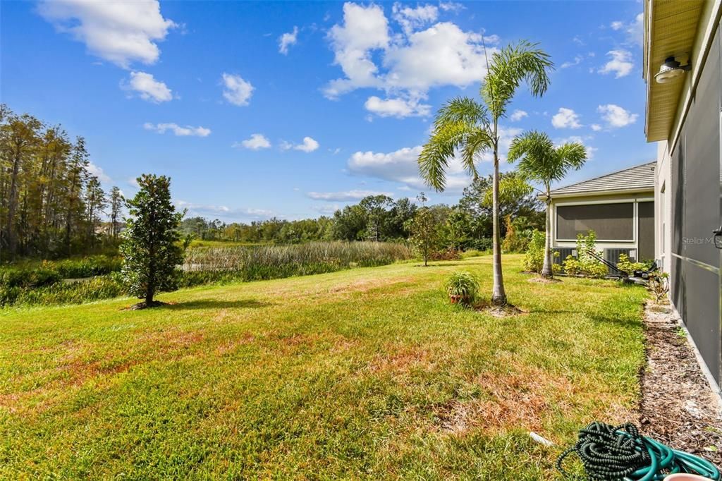 Rear view of the property showing the waterfront