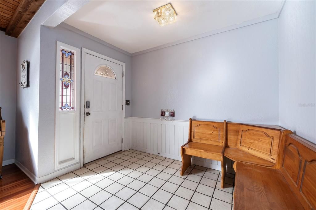 Foyer leading to the Living Room