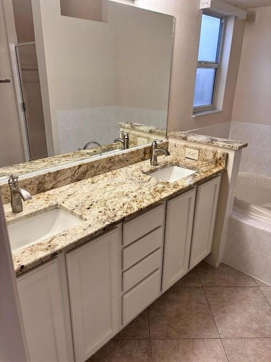 PRIMARY BATHROOM DOUBLE SINKS