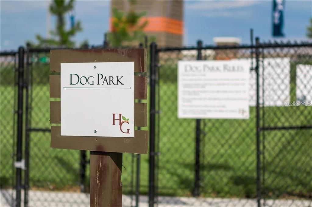 Community Dog Park.