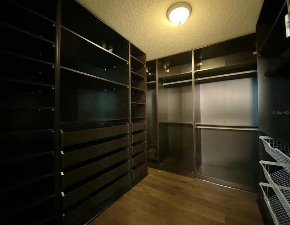 Master closet