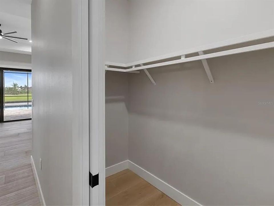 1 of 2 walk-in closets