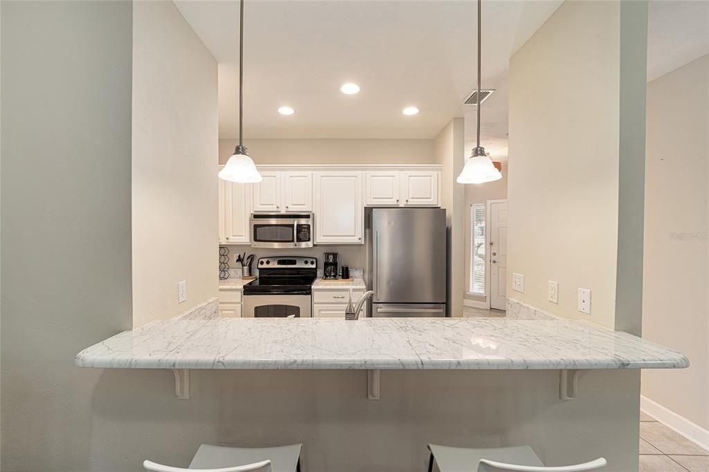 Kitchen Opens to Dining Area and Great Room